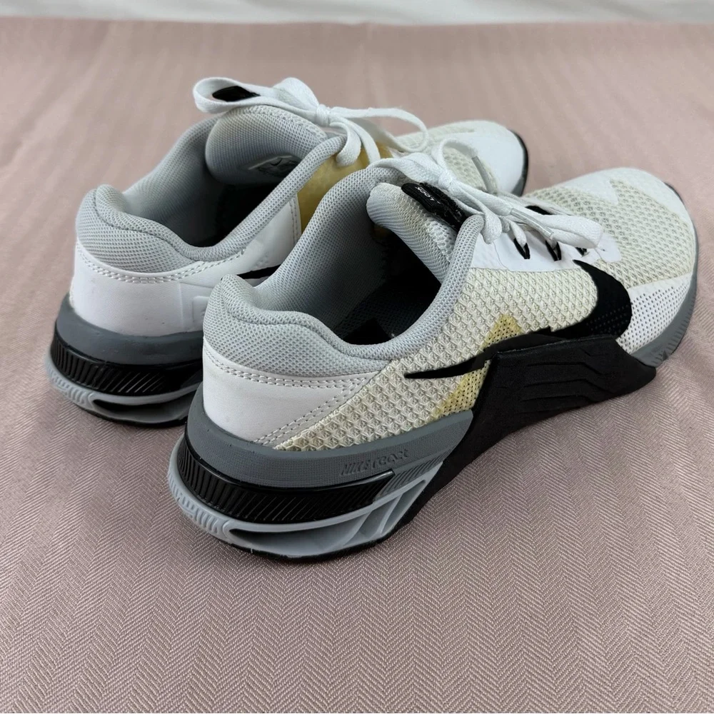 Nike Metcon 7‎ CrossFit Cross Training Gym Shoes, White/Black CZ8281-100